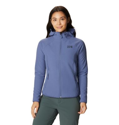 Women's Keele Grid Hoody Keele&trade; Grid Hoody | 352 | L, Northern Blue, front
