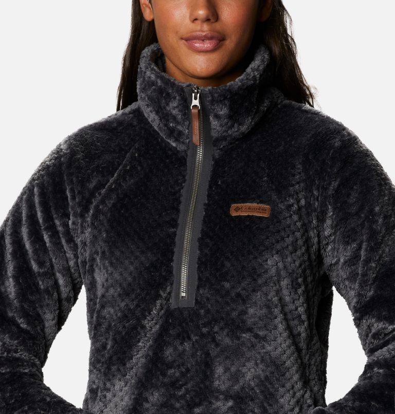 Forro polar sherpa con media cremallera Fire Side™ para mujer