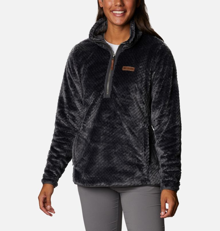 Forro polar sherpa con media cremallera Fire Side™ para mujer