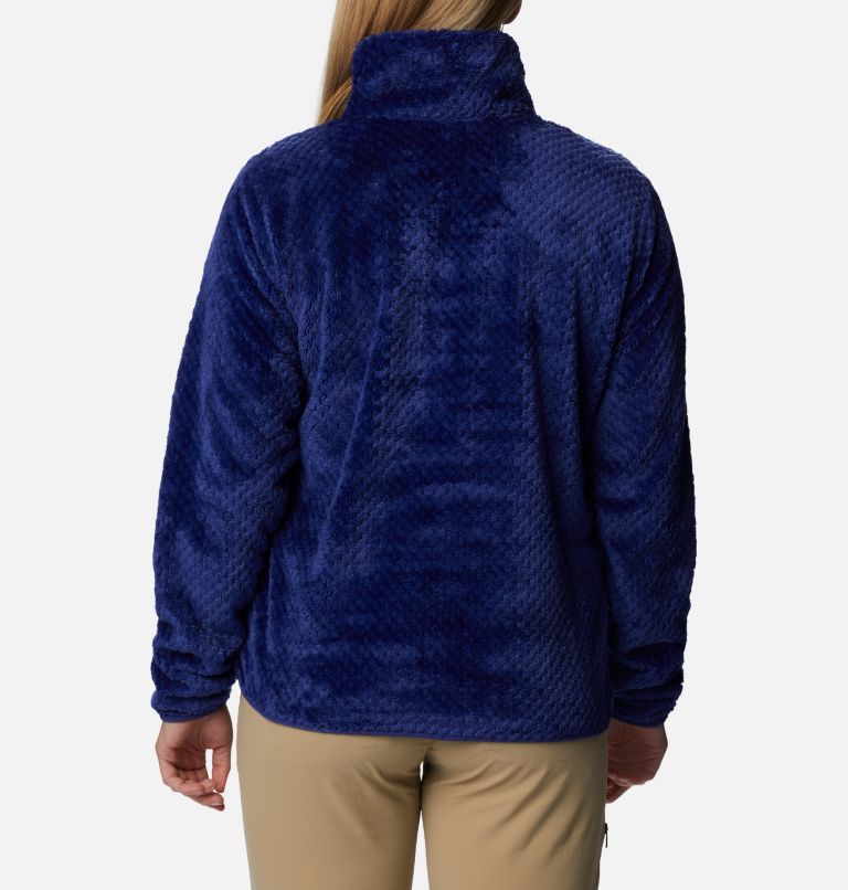 Thumbnail: Fire Side Sherpa 1/4 Zip | 432 | S, Color: Dark Sapphire, image 2
