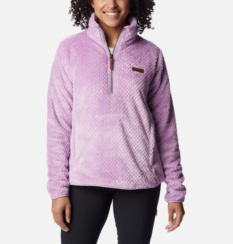 Women's Fire Side™ Quarter Zip Sherpa Fleece | Columbia Sportswear