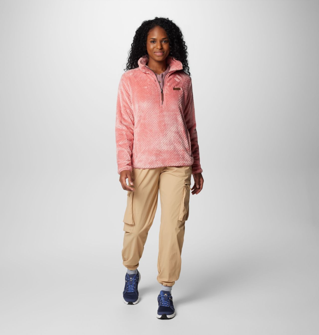 Women's Fire Side™ Quarter Zip Sherpa Fleece | 629 | XS 3
