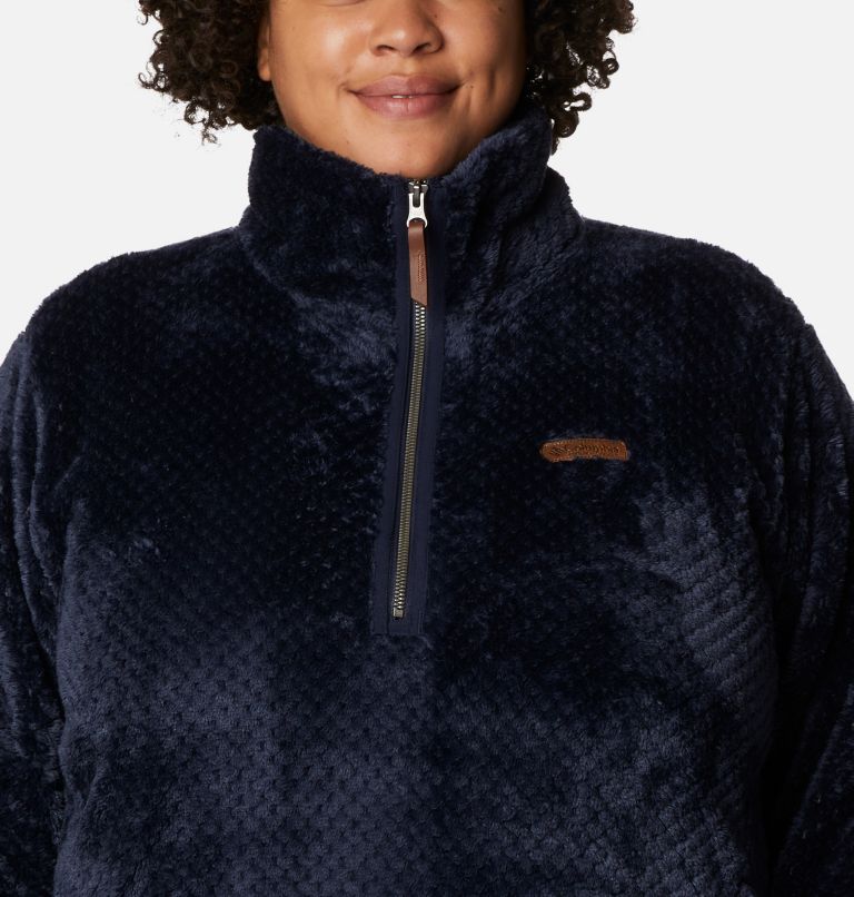 Fire Side Sherpa 1/4 Zip | 472 | 1X, Color: Dark Nocturnal, image 4