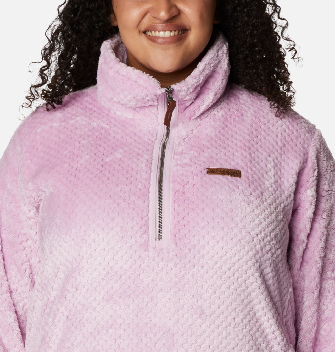Women's Fire Side™ Quarter Zip Sherpa Fleece - Plus Size 4