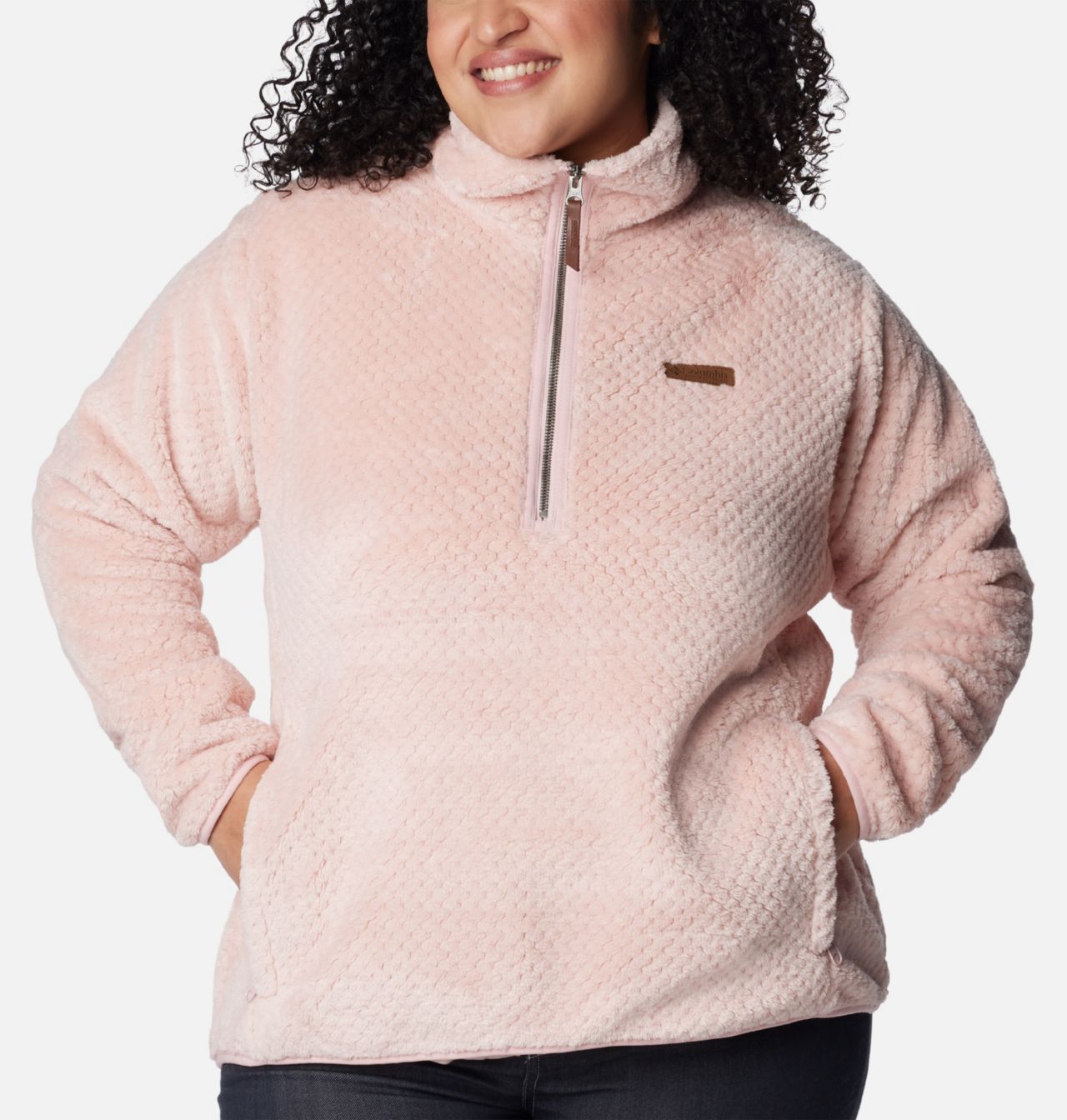 Women's Fire Side™ Quarter Zip Sherpa Fleece - Plus Size 5