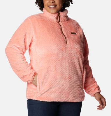 womens sherpa fleece pullover