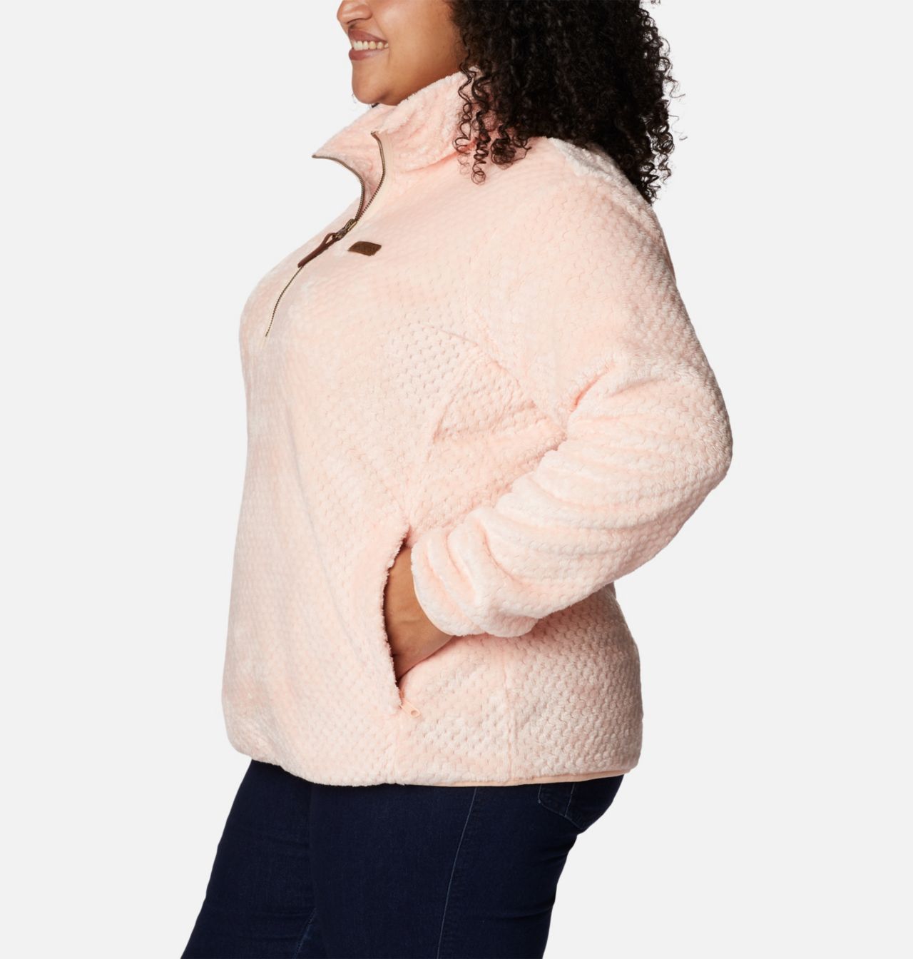 Women's Fire Side™ Quarter Zip Sherpa Fleece - Plus Size 3