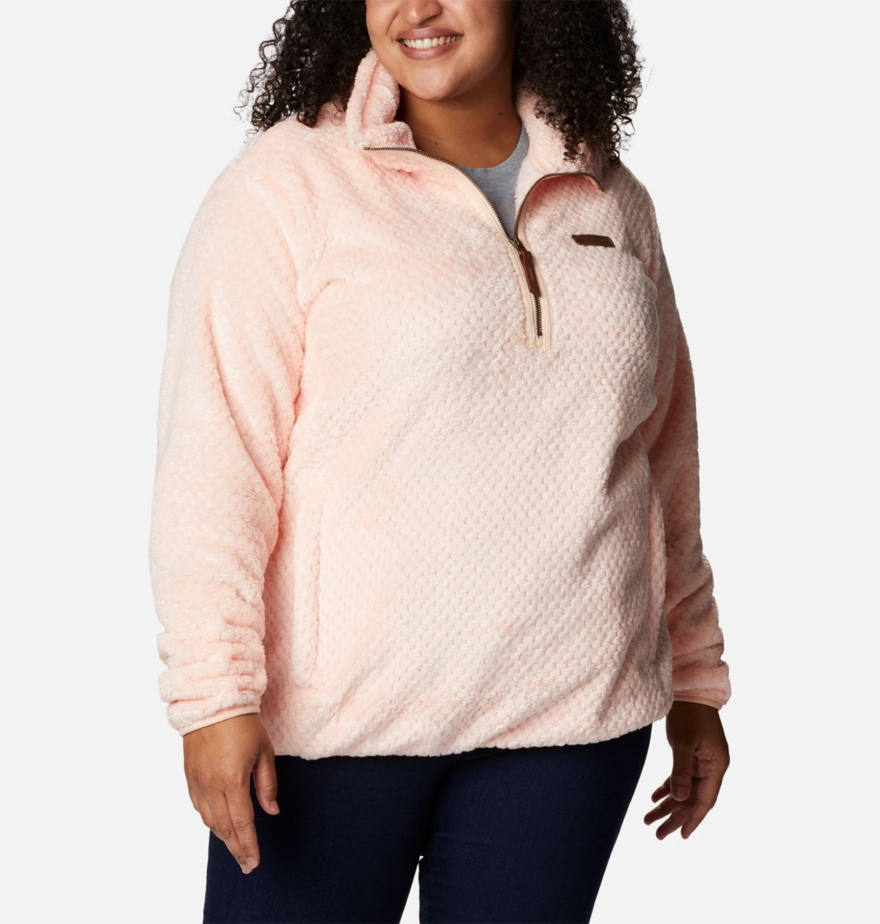 Women's Fire Side™ Quarter Zip Sherpa Fleece - Plus Size 5