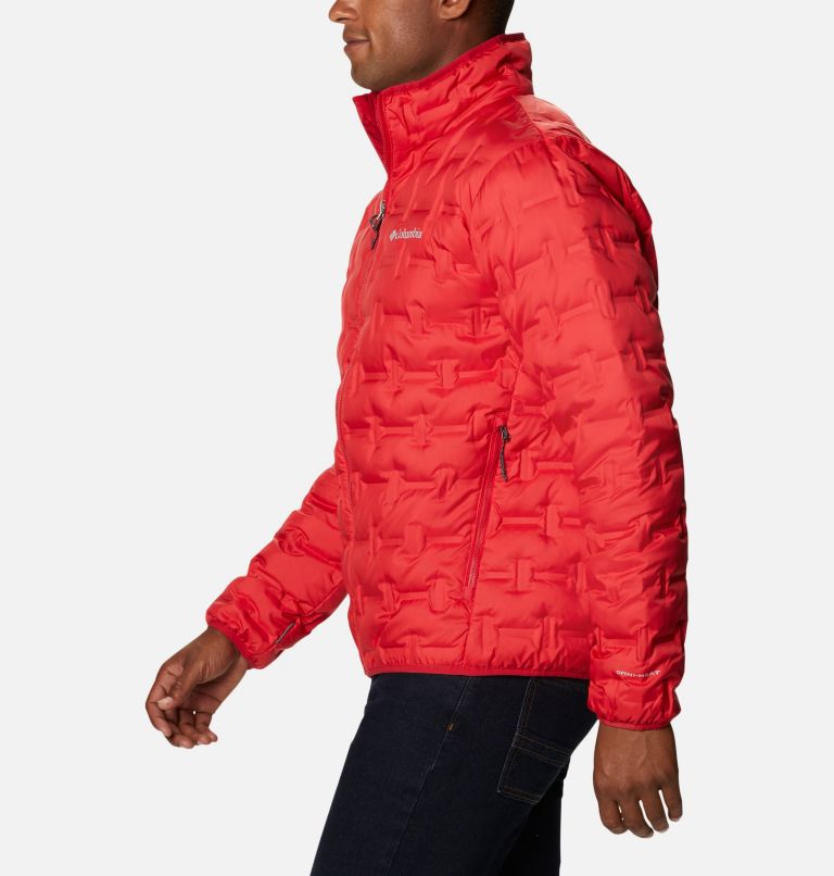 Men’s Golden Grove Down Jacket, Color: Mountain Red, image 3