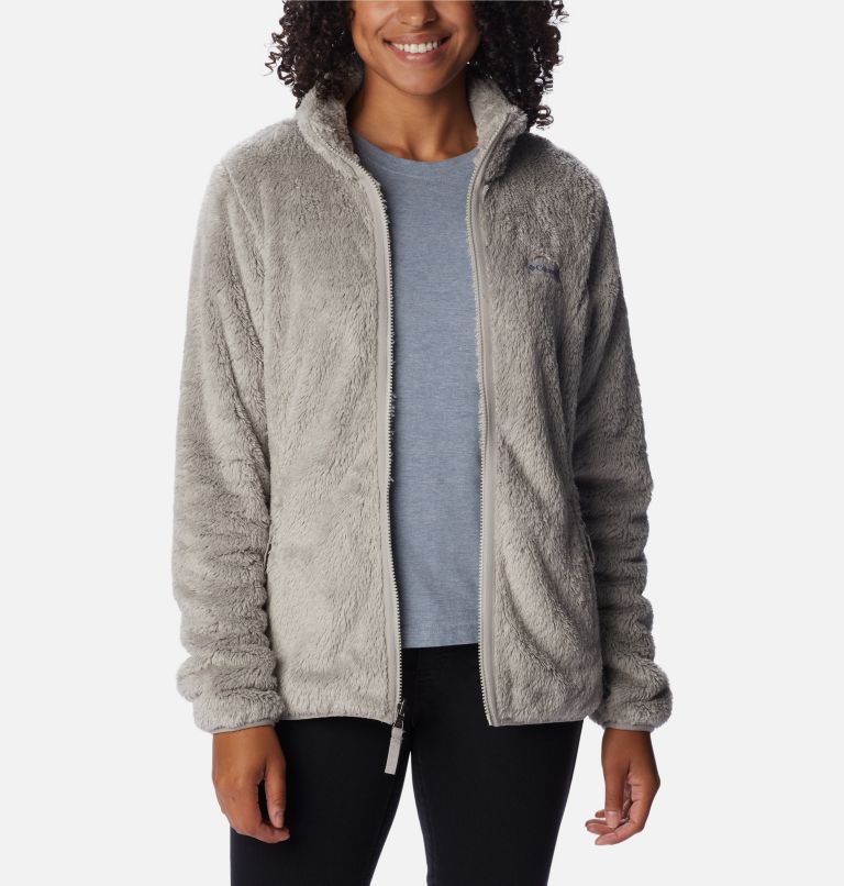 Women's Golden Grove Full Zip Fleece Jacket, Color: Flint Grey, image 6