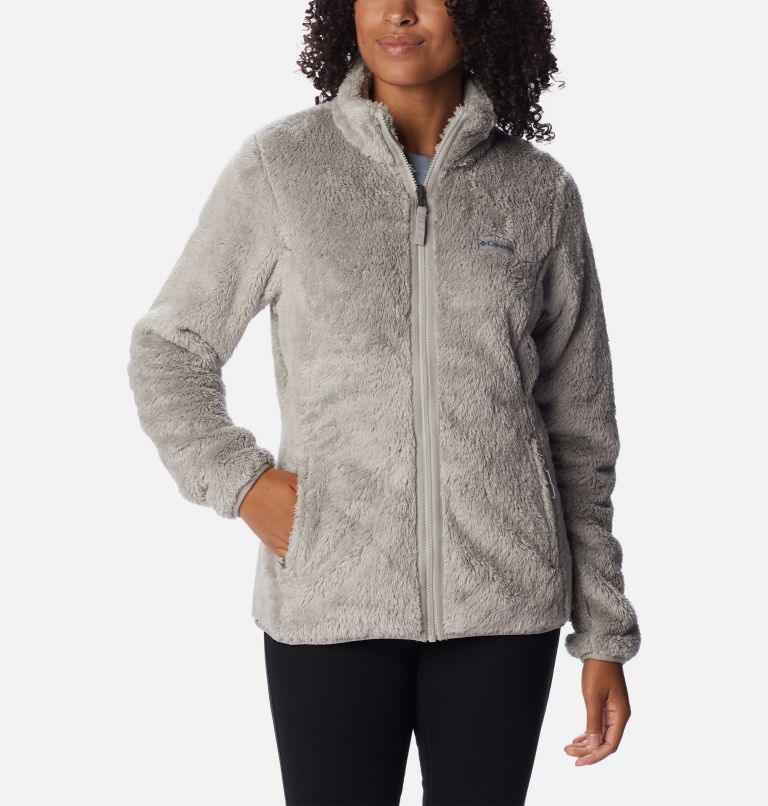 Women's Golden Grove Full Zip Fleece Jacket, Color: Flint Grey, image 1
