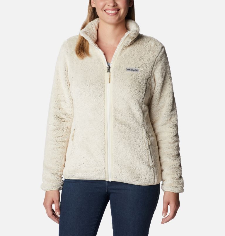 Women's Golden Grove Full Zip Fleece Jacket, Color: Chalk, image 1