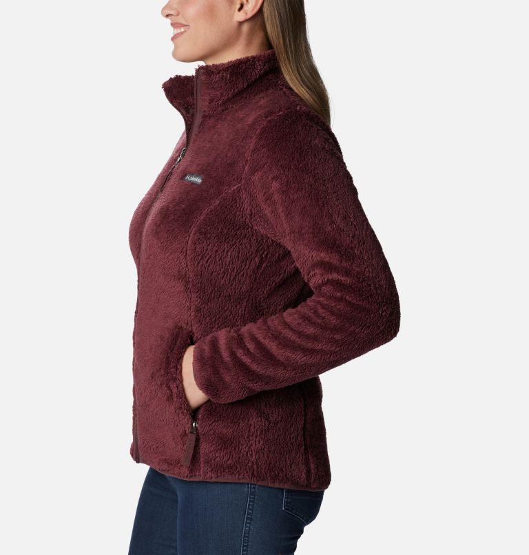 Thumbnail: Women's Golden Grove Full Zip Fleece Jacket, Color: Malbec, image 3