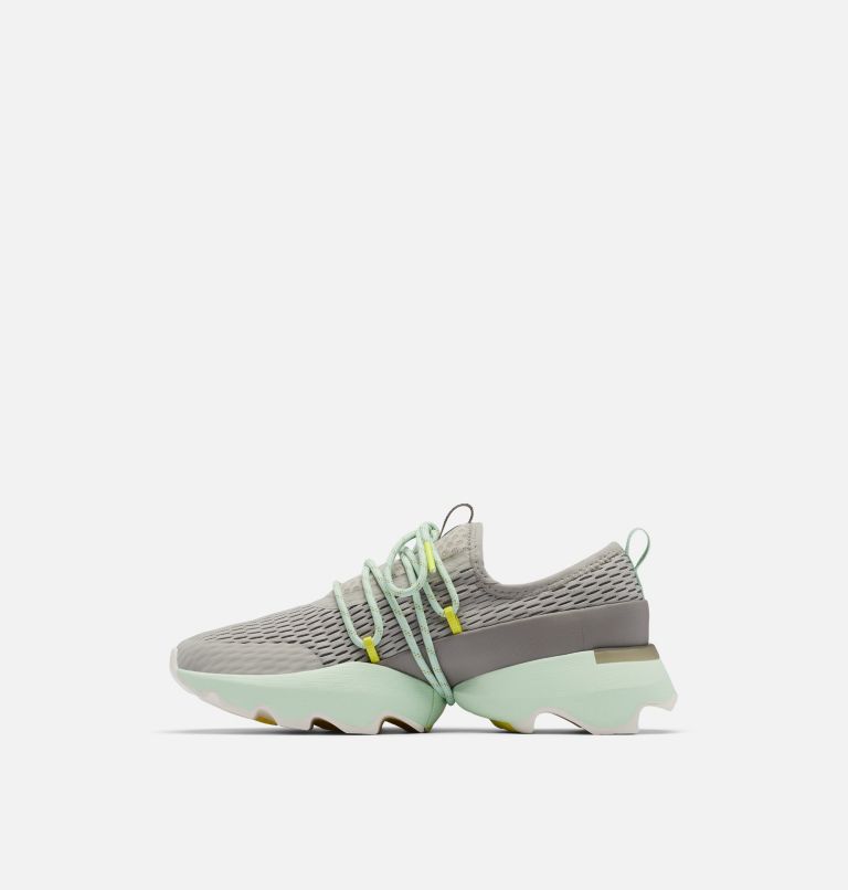 Women's Kinetic Impact Lace Sneaker, Color: Dove, Sea Salt, image 4