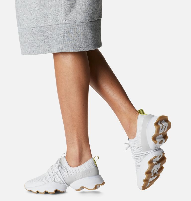 Women's Kinetic Impact Lace Sneaker, Color: White, Gum 16, image 8