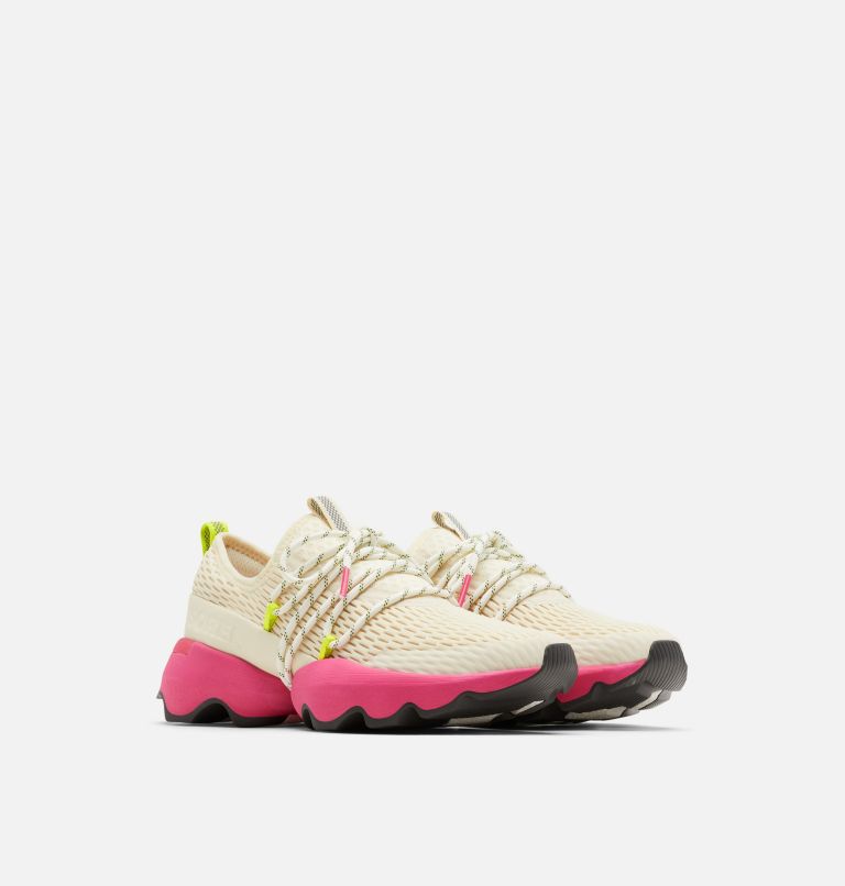 Thumbnail: Chaussure de sport à lacets Kinetic Impact pour femme, Color: Natural, Cactus Pink, image 2