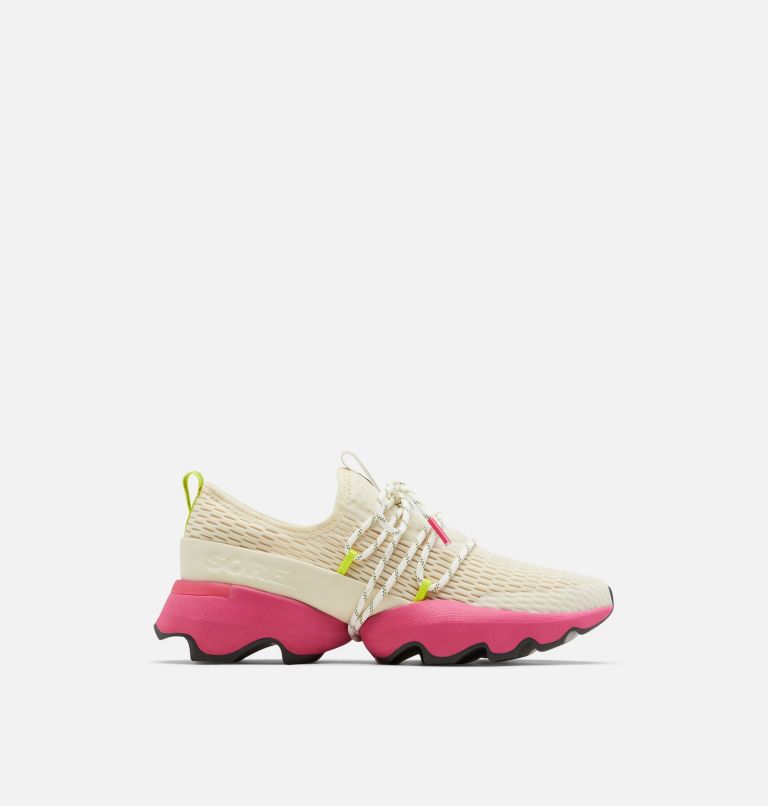 Women's Kinetic Impact Lace Sneaker, Color: Natural, Cactus Pink, image 1