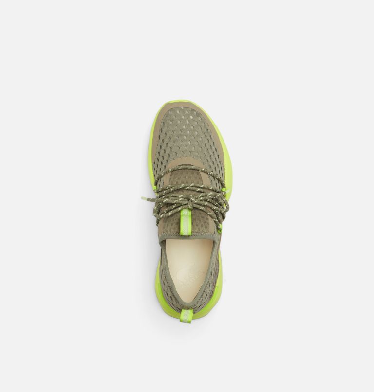 Women's Kinetic Impact Lace Sneaker, Color: Sage, Acid Green, image 5