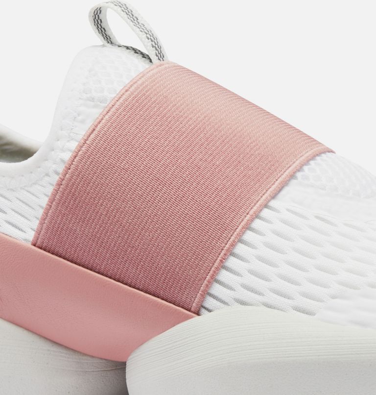 Women's Kinetic Impact Strap Sneaker, Color: White, Moonstone, image 7