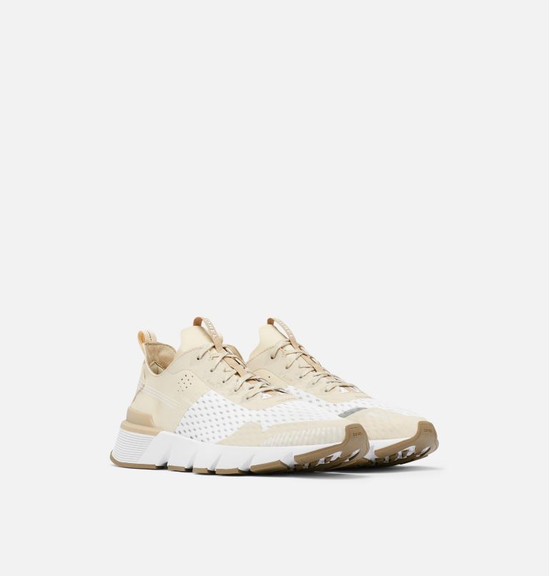 Men's Kinetic Rush Mesh Sneaker, Color: Fawn, White, image 2
