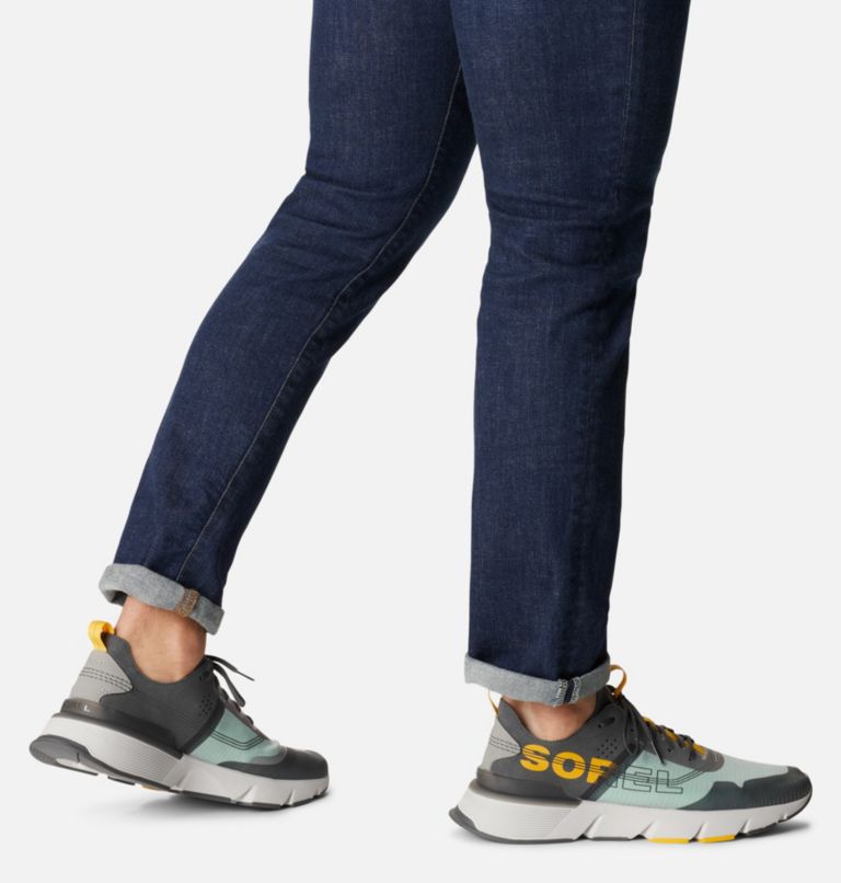 Men's Kinetic Rush Ripstop Sneaker, Color: Grill, Crushed Blue, image 8