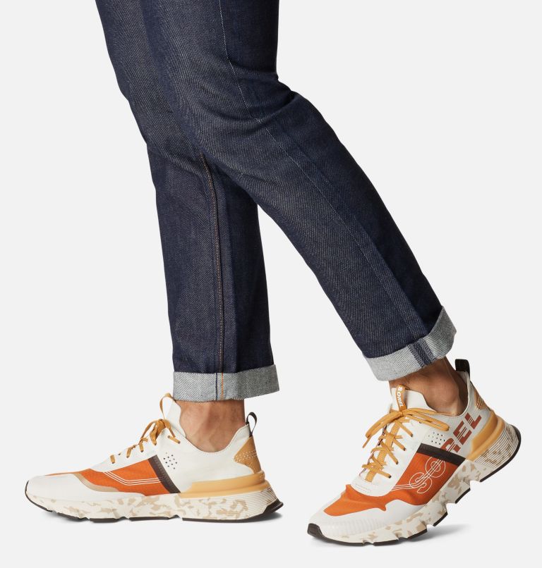 Men's Kinetic Rush Ripstop Sneaker, Color: Desert Sun, Chalk, image 8