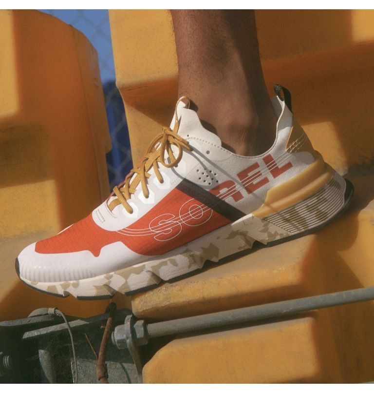 Thumbnail: Men's Kinetic Rush Ripstop Sneaker, Color: Desert Sun, Chalk, image 11