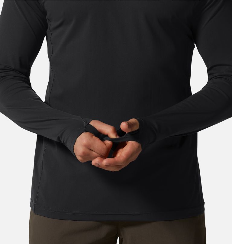 Men's Mountain Stretch Hoody, Color: Black, image 5