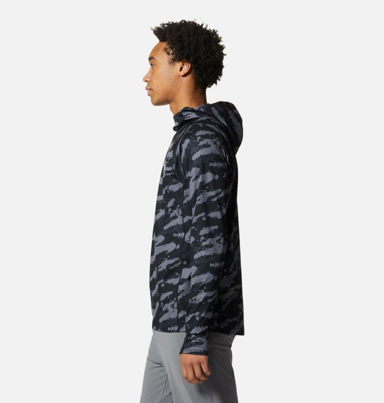 Mountain Stretch Hoody | 011 | L, Color: Black Paintstrokes Print, image 3
