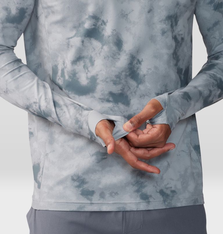 Chandail à capuchon Mountain Stretch Homme, Color: Chalice Ice Dye Print, image 5