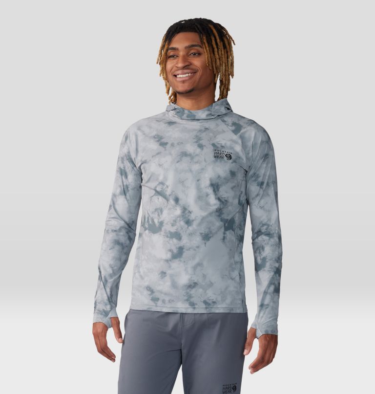 Chandail à capuchon Mountain Stretch Homme, Color: Chalice Ice Dye Print, image 6