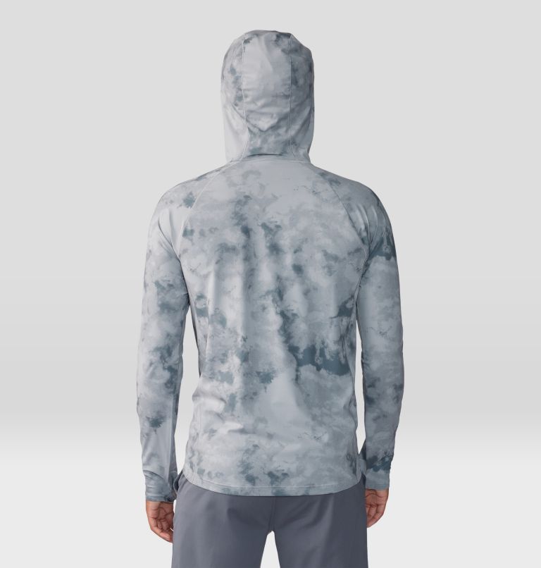 Chandail à capuchon Mountain Stretch Homme, Color: Chalice Ice Dye Print, image 2