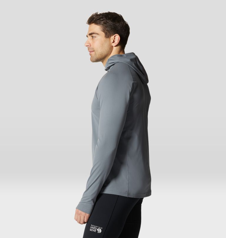 Chandail à capuchon Mountain Stretch Homme, Color: Foil Grey, image 3