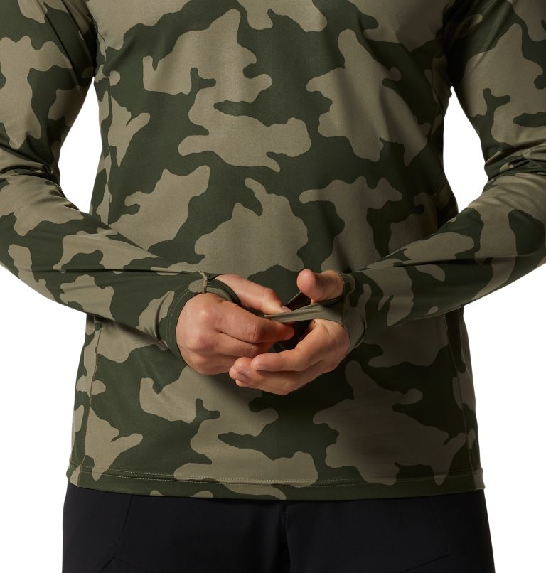 Thumbnail: Mountain Stretch Hoody | 397 | M, Color: Stone Green Lands Camo, image 5