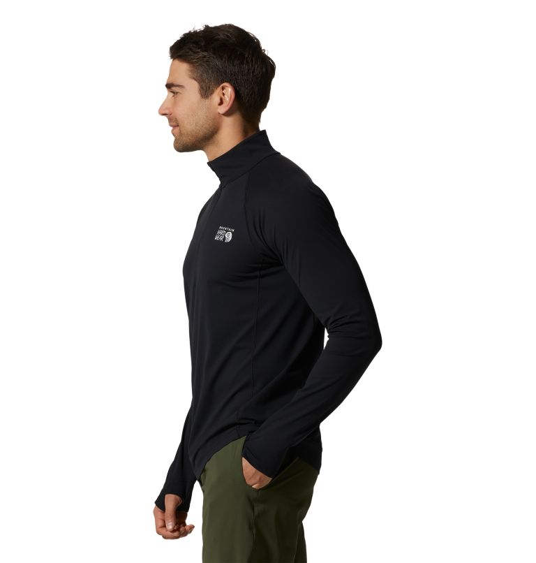 Mountain Stretch 1/2 Zip | 010 | S, Color: Black, image 3