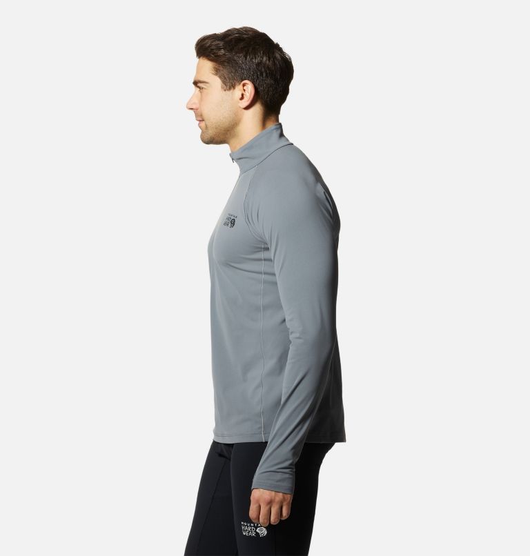 Men's Mountain Stretch 1/2 Zip, Color: Foil Grey, image 3