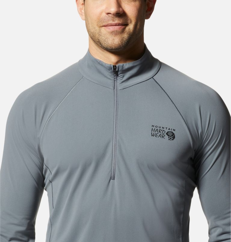 Men's Mountain Stretch 1/2 Zip, Color: Foil Grey, image 4