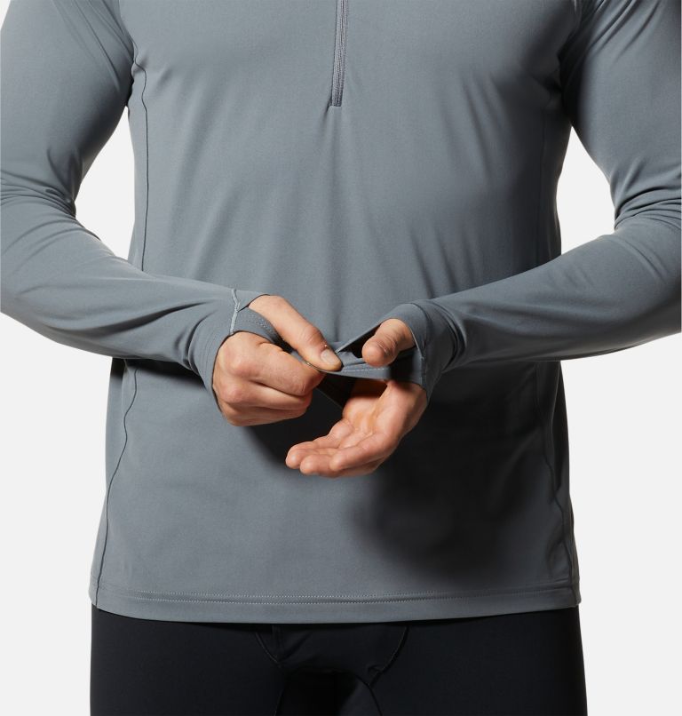 Men's Mountain Stretch 1/2 Zip, Color: Foil Grey, image 5