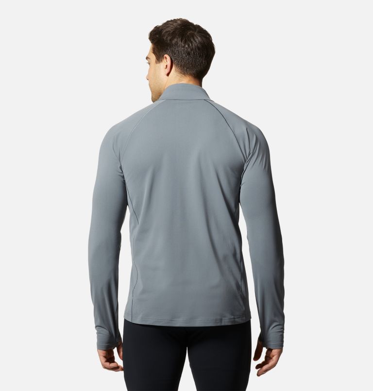 Men's Mountain Stretch 1/2 Zip, Color: Foil Grey, image 2