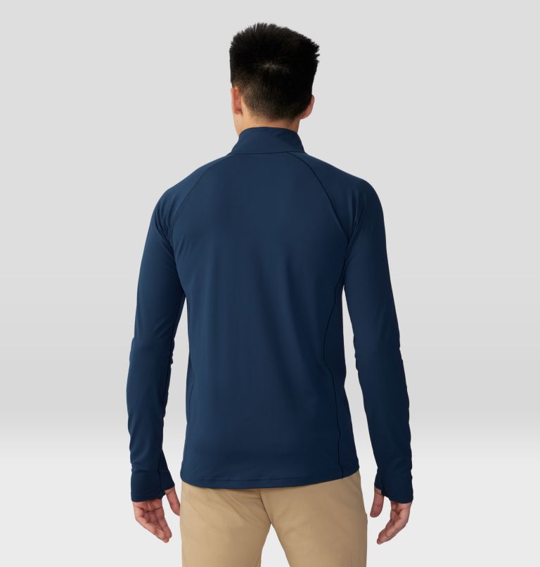 Men's Mountain Stretch 1/2 Zip, Color: Hardwear Navy, image 2