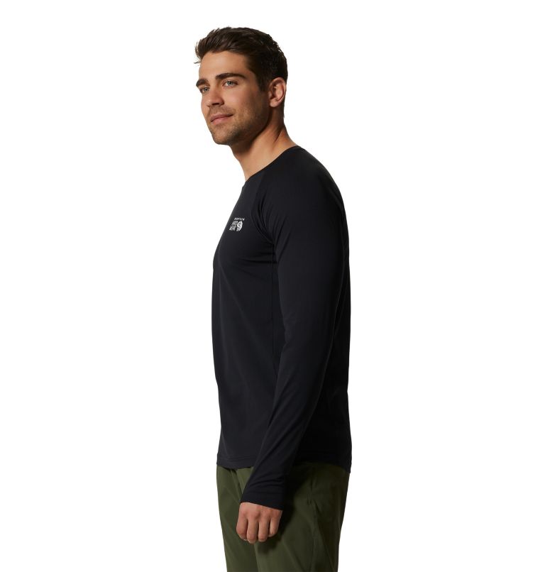 Mountain Stretch Long Sleeve | 010 | M, Color: Black, image 3