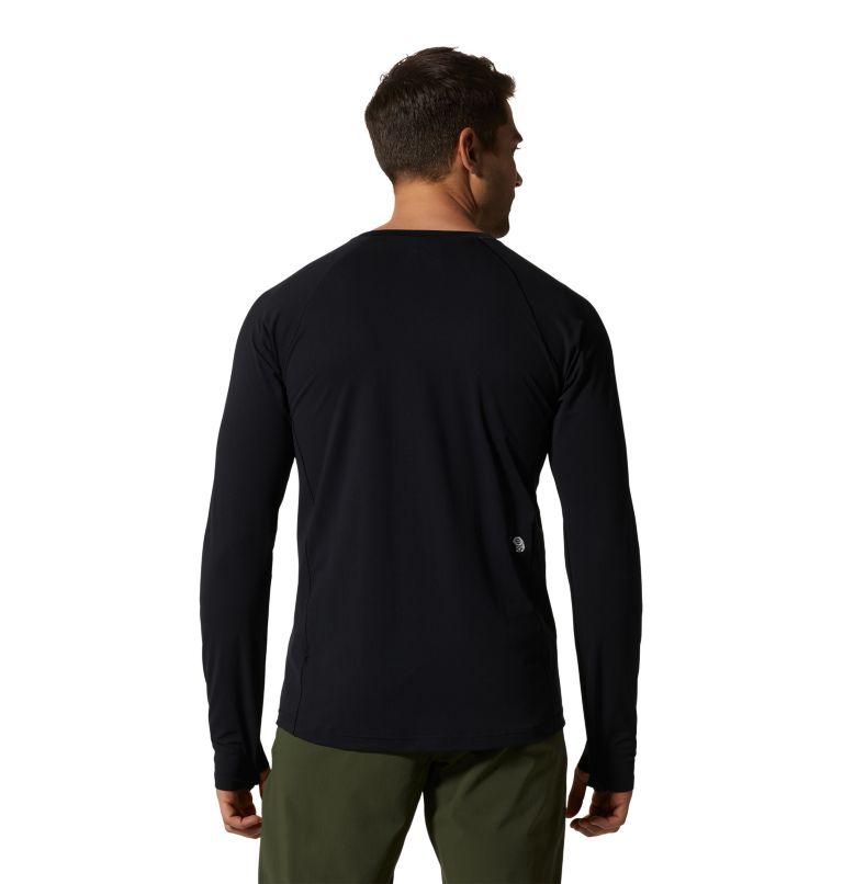 Men's Mountain Stretch Long Sleeve, Color: Black, image 2