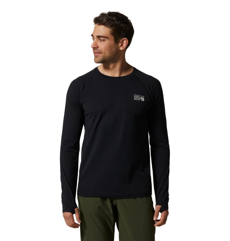 Mountain Stretch Long Sleeve | 010 | M, Color: Black, image 1