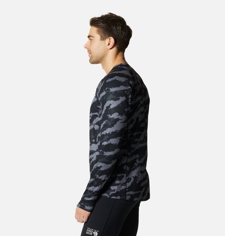 Chandail à manches longues Mountain Stretch Homme, Color: Black Paintstrokes Print, image 3