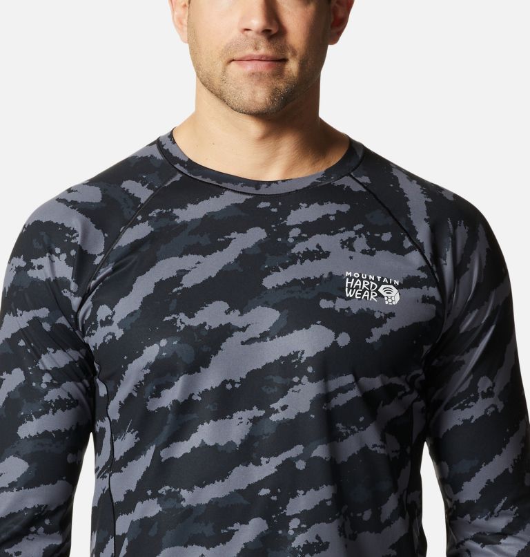 Chandail à manches longues Mountain Stretch Homme, Color: Black Paintstrokes Print, image 4