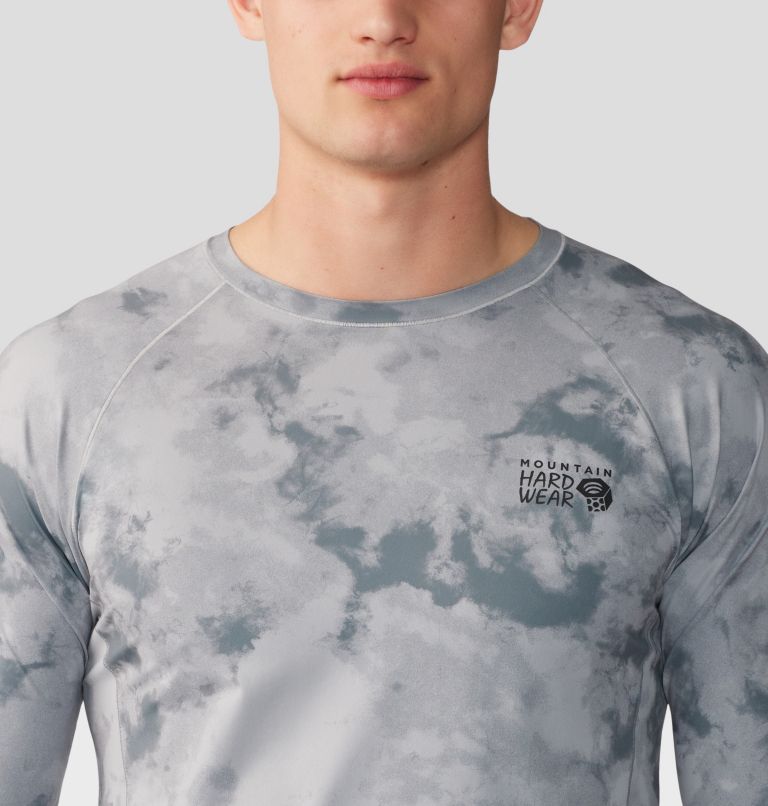 Men's Mountain Stretch Long Sleeve, Color: Chalice Ice Dye Print, image 4