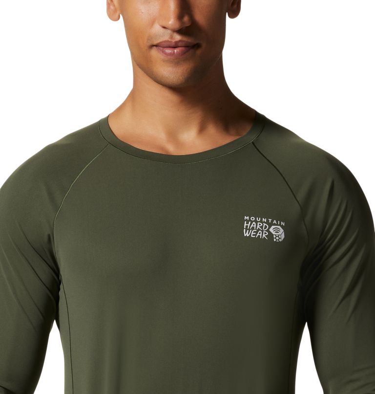 Thumbnail: Mountain Stretch Long Sleeve | 347 | XL, Color: Surplus Green, image 4