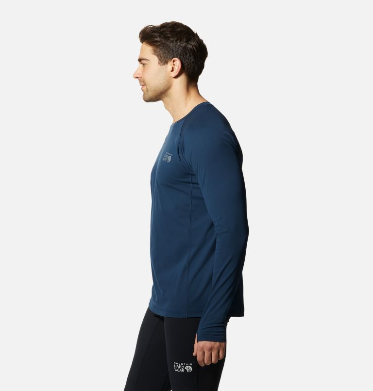 Thumbnail: Mountain Stretch Long Sleeve | 425 | L, Color: Hardwear Navy, image 3