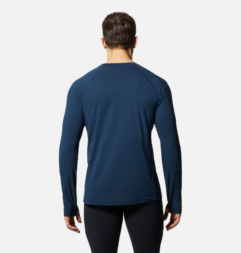 Men's Mountain Stretch Long Sleeve, Color: Hardwear Navy, image 2