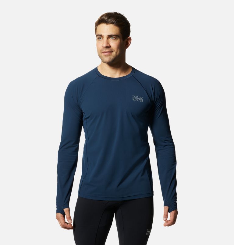 Mountain Stretch Long Sleeve | 425 | XL, Color: Hardwear Navy, image 1